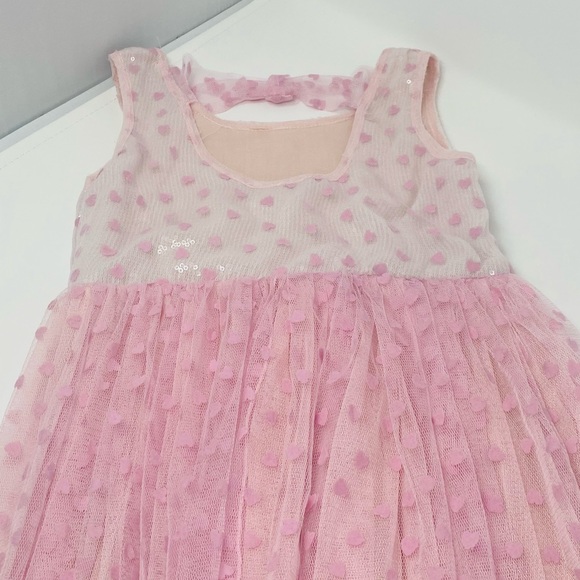 Le Pink*Sequined Pink Party Dress 6*$130 EUC - Picture 8 of 8